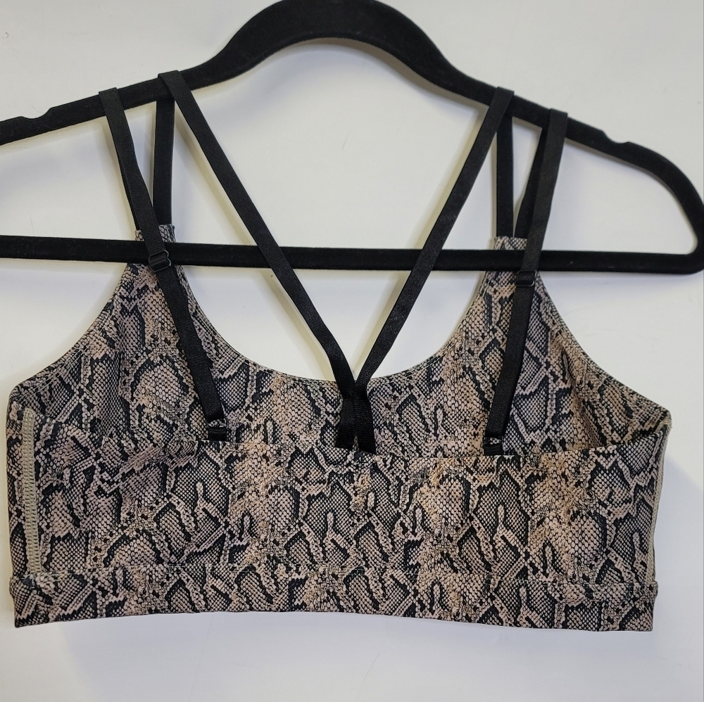 Good American Snake  print active  Bra - Picture 4 of 12